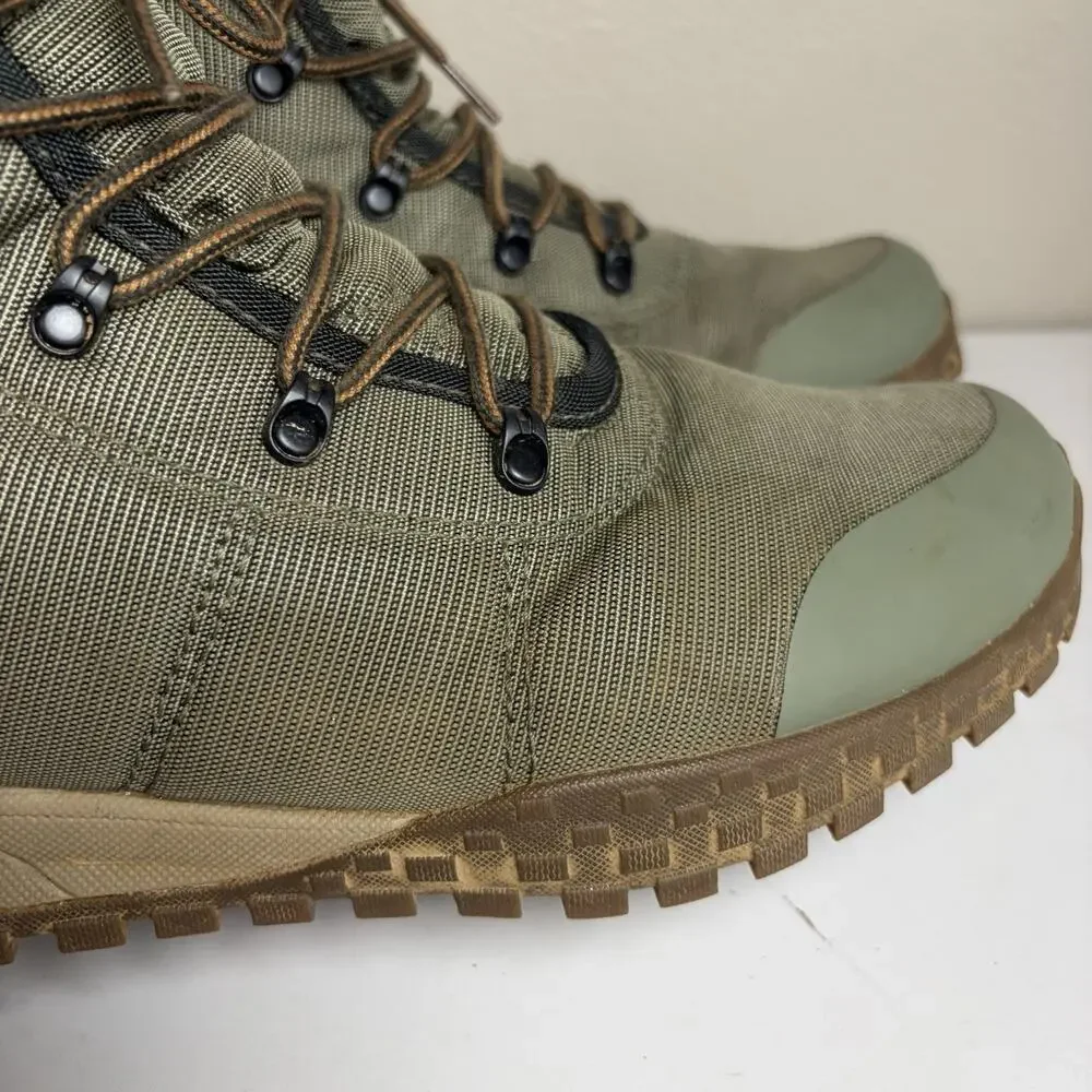 Columbia Fairbanks Mens Size 12 Green Boots Waterproof Omni-Heat YM0762-316